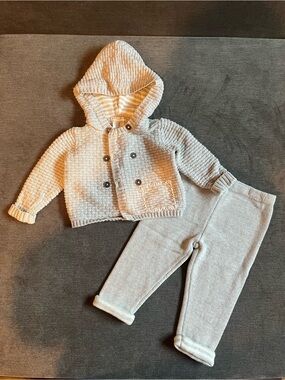 Max Studio Baby Boy’s 6-9 Month Knit Outfit